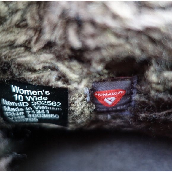 L.L. Bean Women's US Size 10 Wide Waterproof Mocs Slip On Leather Rain Leather - Picture 7 of 10